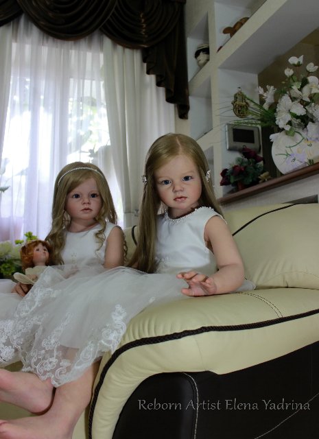 Эва и Анжела. Часть первая - Девочки. Куклы реборн Елены Ядриной (фото 6)