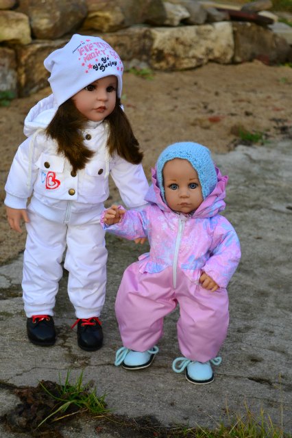 Зимние модницы | Бэйбики Зимние модницы — Одежда и обувь для кукол своими руками: фото