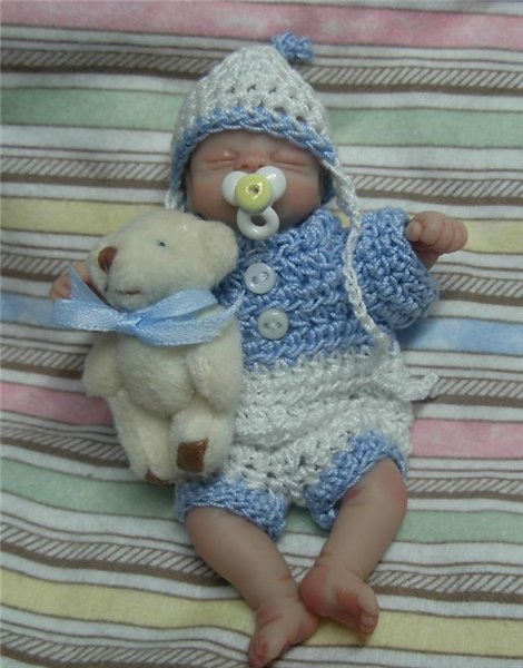 Детки - куклы OOAK — Авторские миниатюрные куклы: лепка