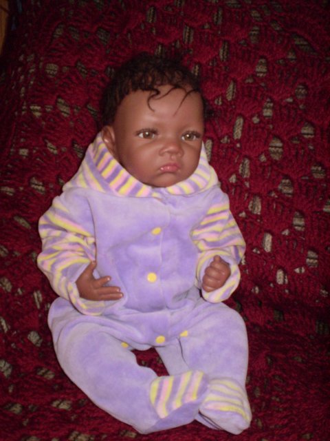 Темнокожая куколка Жасмин от Ashton Drake (фото 10)