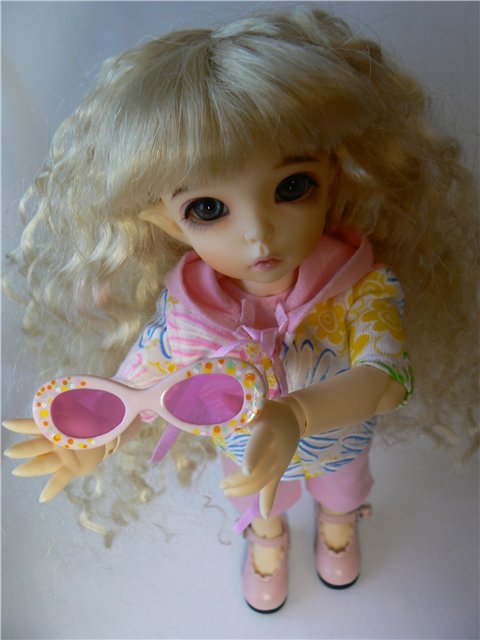 Леля и розовые очки — Куклы Fairyland (ФэйриЛэнд): BJD (БЖД) (фото 2)