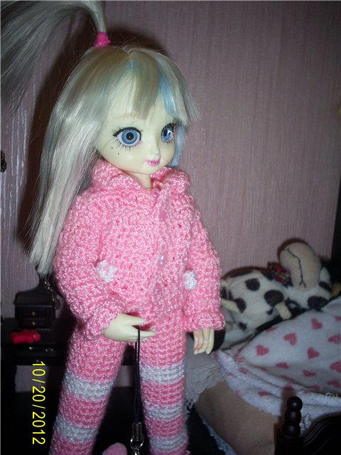 Сиреневый туман... Обновки для куклы БЖД