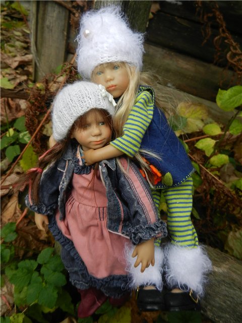 Мои крохотульки на природе. Клубные куколки от Аннет Химштед