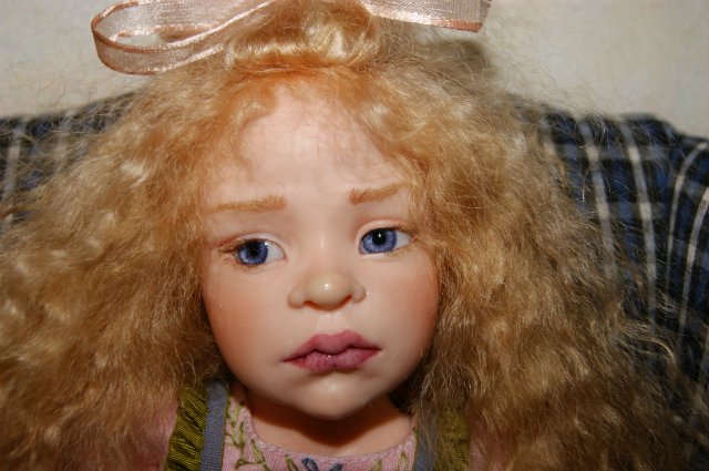 Dale Zentner - OOAK характерная куколка на диванчике (фото 6)