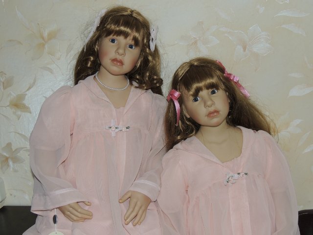 Куклы близнецы от Elissa Glassgold dolls