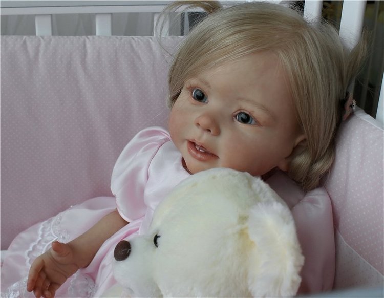 Золотая Злата. Кукла реборн Анастасии Гангало (фото 2)