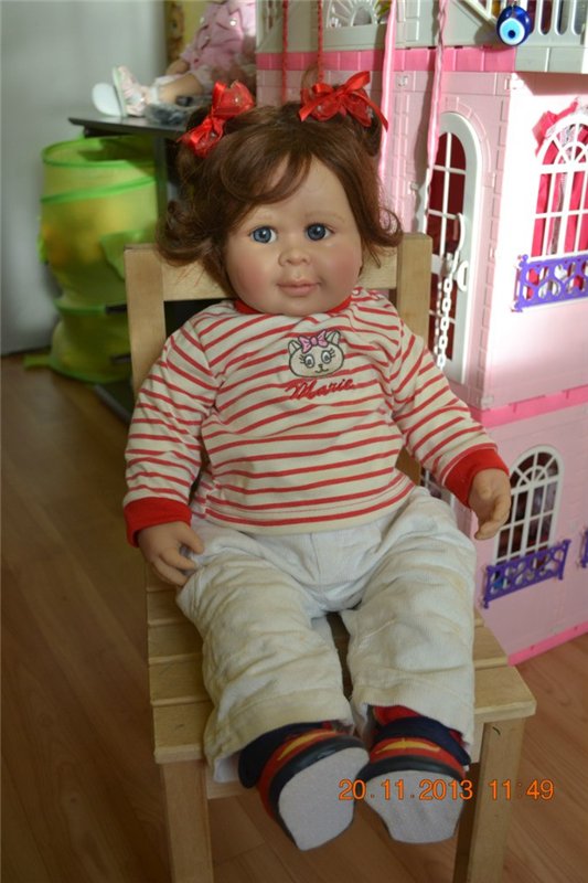 Кофе с молоком или детский сад прибыл. Коллекционные куклы Laura Tuzio Ross и Monika Gerdes (фото 7)