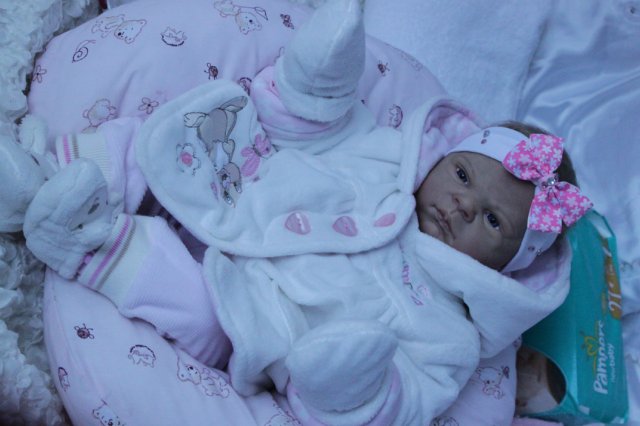 Детка Скарлет... Куколка реборн Виктории Вишни