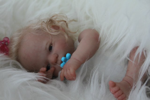 Переделочка, кукла реборн от Элины Кудрявцевой (фото 10)