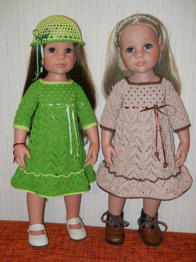 Вязание для кукол Gotz — Одежда и обувь для кукол своими руками: фото