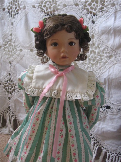 Мои красавицы: Алекс и Эмили. Фарфоровые куклы (фото 6)