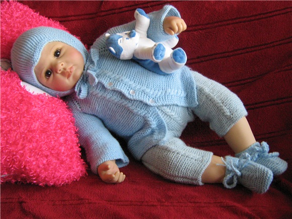 Кукла Matthias от Doris Stannat - мы зовем его Максимка