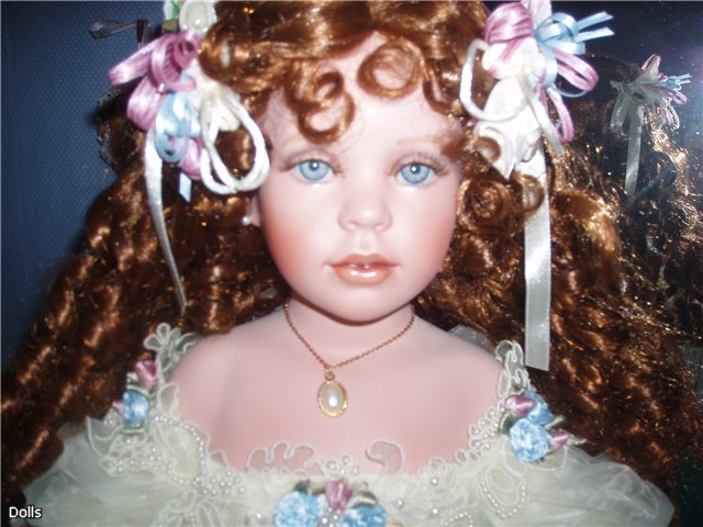 Фарфоровая кукла Жаклин от Донны Руберт Rustie