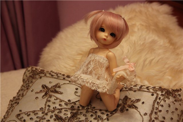 Лилу, бегемотьи ушки и розовый парик! Обновки БЖД! Куколка от Фейриленд (фото 8)