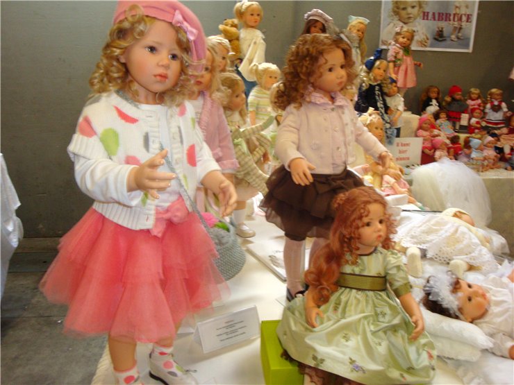 Международная выставка кукол в Ahoy Rotterdam (Нидерланды) 28-29 октября 2011 г. Часть третья