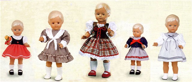 Реплики старинных кукол SCHILDKROET (фото 3)