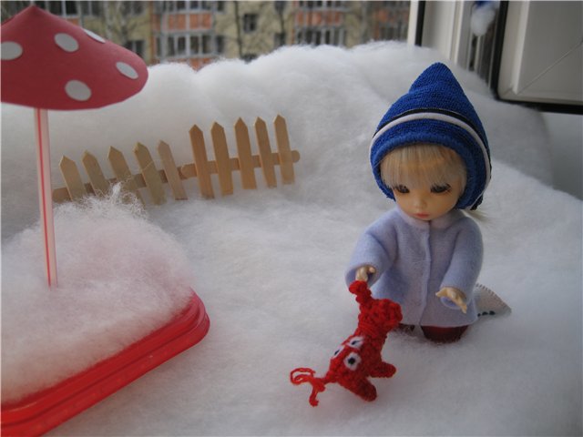 Варежка. Кукла БЖД Пукифи Анте