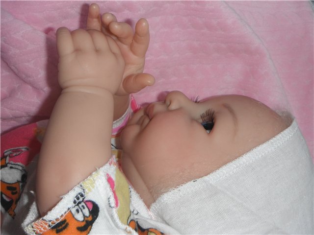 Моя первая реборн малышка, или наконец то родилась (фото 5)