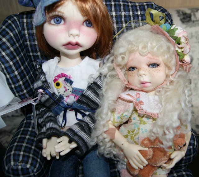 Наша дружная LASHERсемейка -LILLIE,-ERIKA, IVY, VIOLET, FIONA, OOAK Lillie (фото 8)