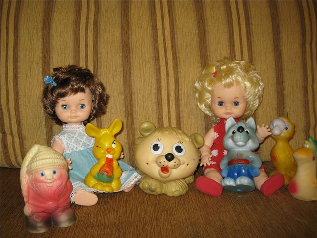 Неожиданный подарок — Игрушки СССР и советского детства: резиновые (фото 8)