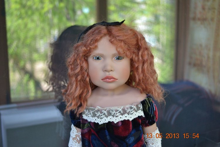 Коллекционная кукла Aida от zwergnase или приезд очередной гостьи (фото 2)