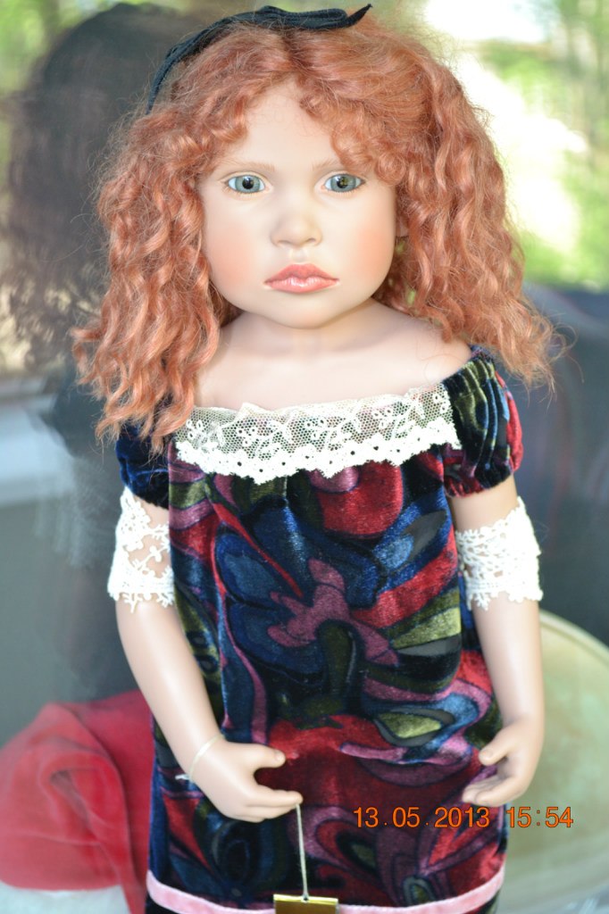 Коллекционная кукла Aida от zwergnase или приезд очередной гостьи (фото 4)