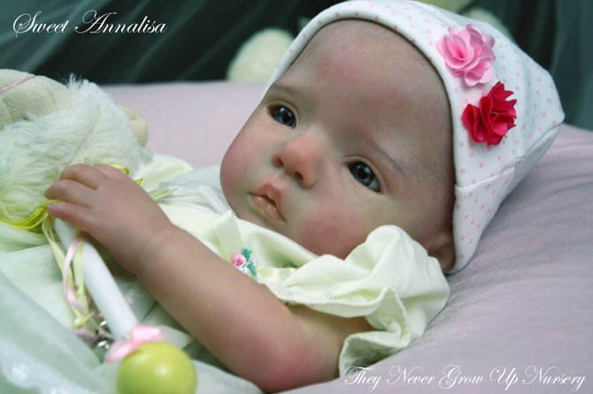 Новый молд куклы реборн Анна-Лиза от Дианны Эффнер