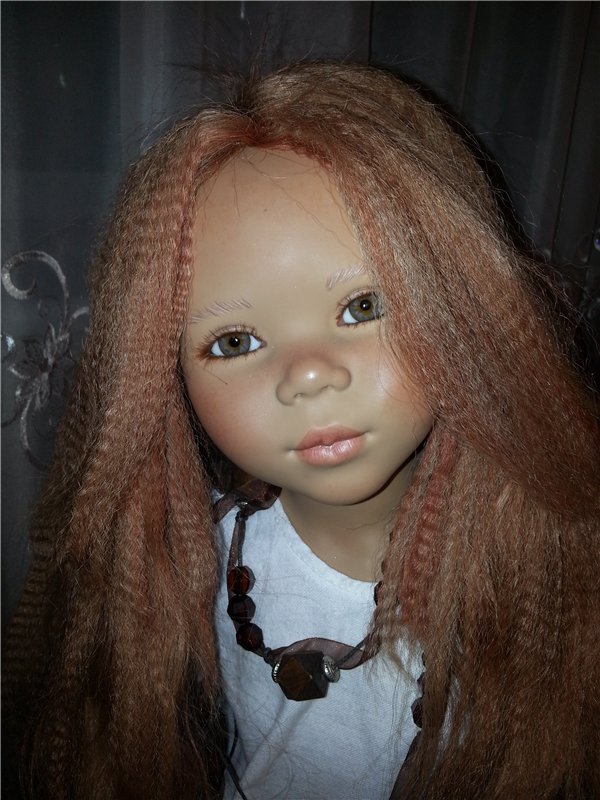 Превращение морской принцессы в обыкновенную девочку! Кукла Annette Himstedt (фото 8)