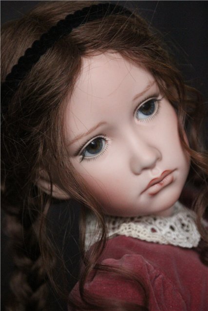 Фарфоровая кукла Белинда от Анджелы и Джона Баркер