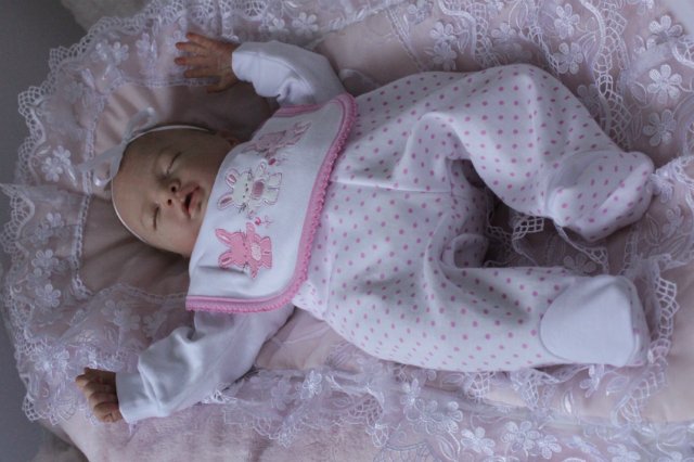 Спящая красавица Джульетта! Куколка реборн Виктории Вишни