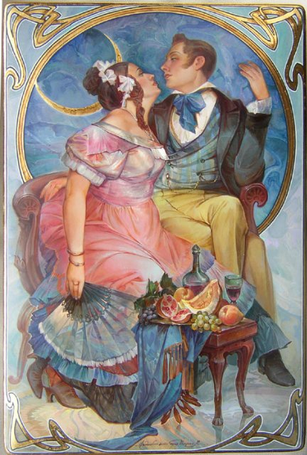 Усмотри тропинку в сказку или Здесь русский дух, здесь Русью пахнет. Федоскинская лаковая миниатюра