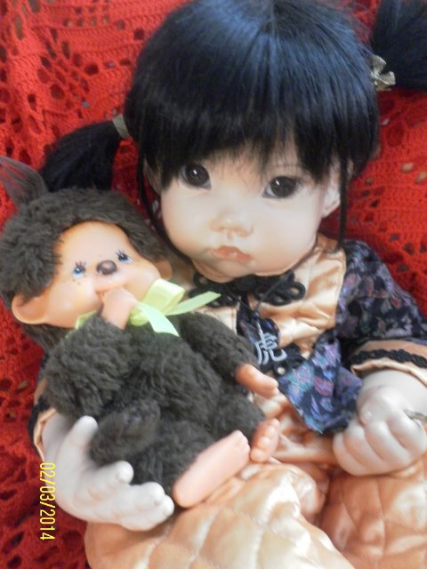 Мои малыши, фарфоровые куклы от Синди Маршнер Рольф