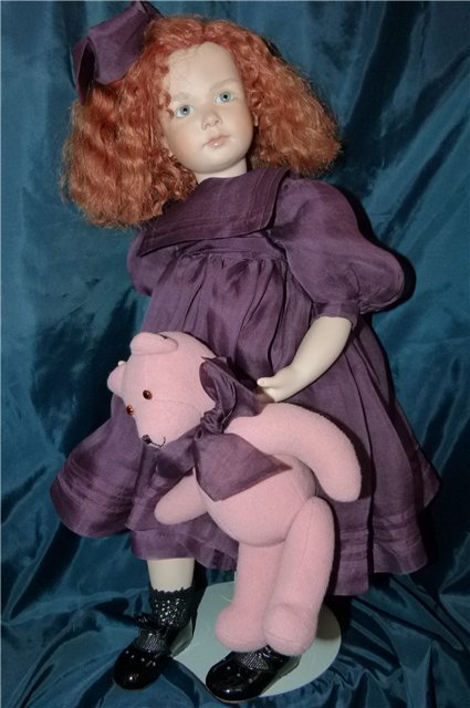 Классика в фарфоре Ruth Treffeisen. Солнечная девочка МАЛУ (фото 8)