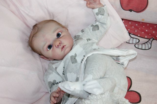 Мои маленький большеглазик, кукла реборн Беспаловои Жанны