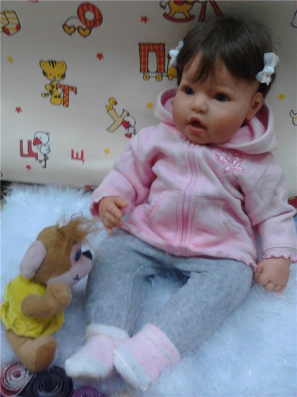 Наша любопытинка Катюшка lee Middleton у мамы на работе (фото 8)