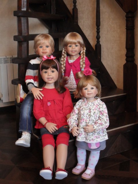 Весенние зарисовки. Annecke, Ethan, Trixi от Monika Levenig и Millie от Monika Peter-Leicht