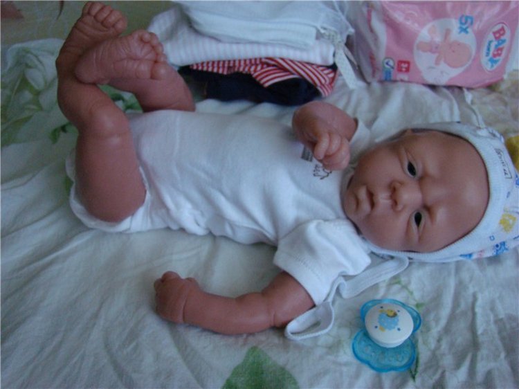 Силиконовая малышка - Процесс работы от Кондрашовой Ирины