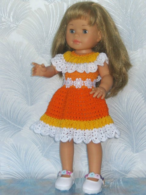 Новая коллекция летних вязаных нарядов для фейсинок, готциков, паолок под названием "Ромашки"