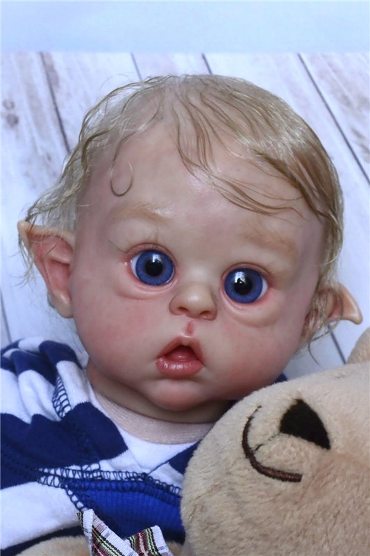 Белокурый гномик реборн — Куклы Реборн (Reborn): работы мастеров