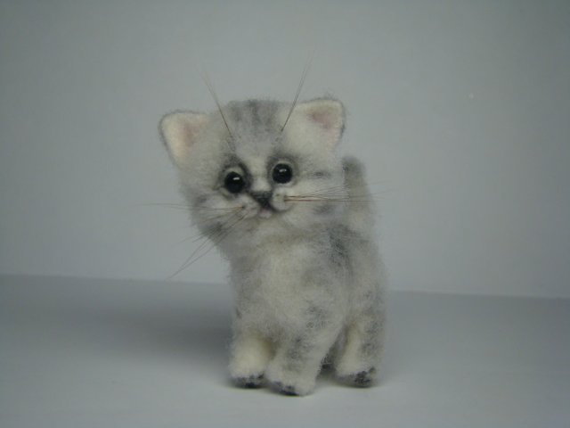 Пушистое чудо. Авторская игрушка валянием Ольги Чернухо (фото 4)