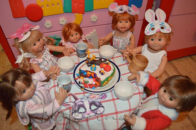 А к вам приходил Дед Мороз? Вихтели Rosemarie Anna Muller