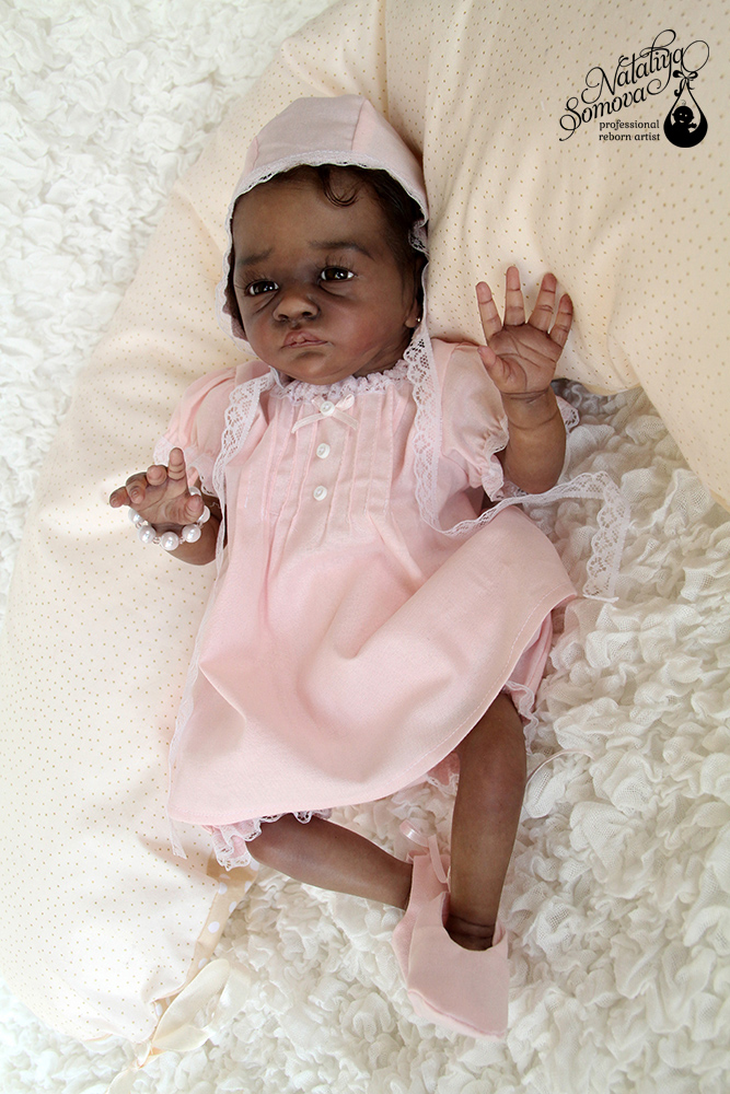 Эвелина. Шоколадка реборн Наталии Сомовой