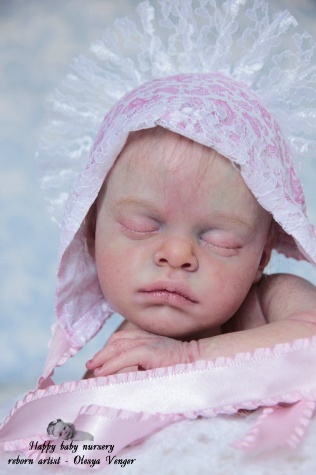 Моя принцесса Крошечка-Кокошечка. Кукла реборн Олеси Венгер
