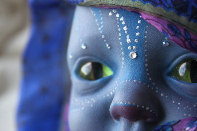 Аватарёнок Вишно (защитник) - кукла от Элины Кудрявцевой (фото 9)