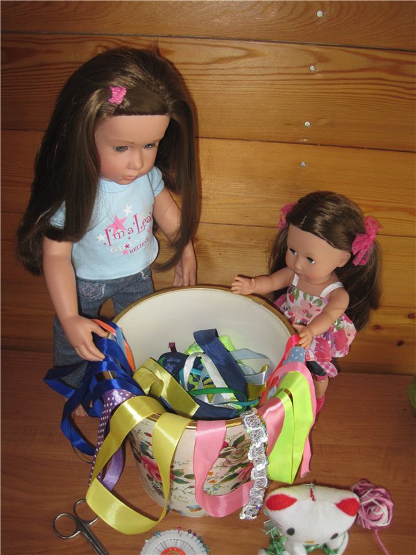 Сестрёнки. Куклы Готц Алиса и Оленька