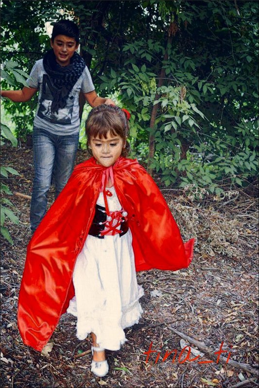 Кукла и ее девочка...Little red riding hood. Часть вторая (лесная)