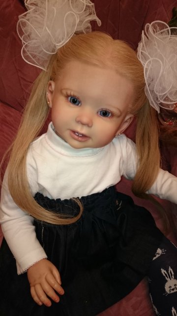 Мое солнышко - малышка Джастина из молда Бонни by Linda Murray