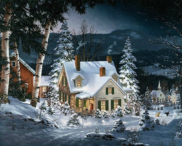 Зимняя сказка от Fred Swan | Бэйбики Зимняя сказка от Fred Swan