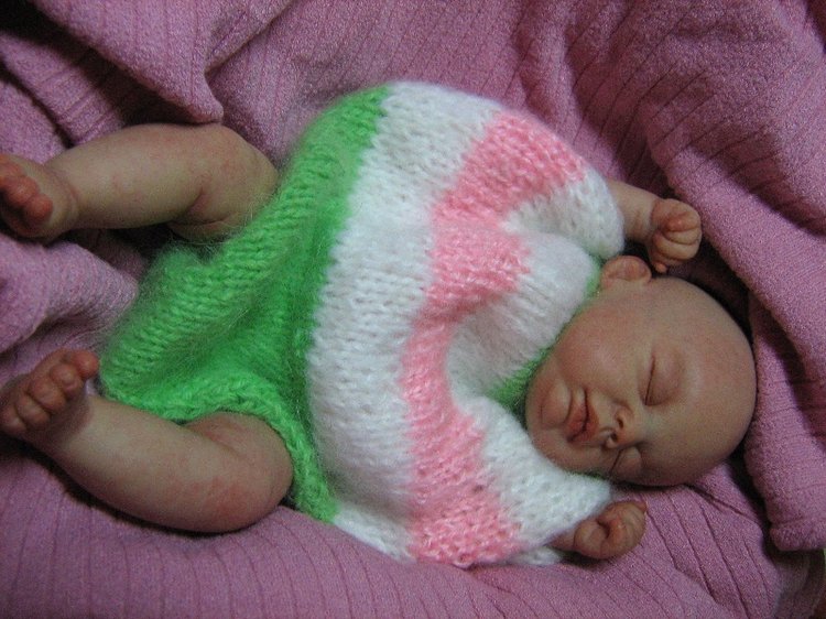 Мини малышка Lil | Бэйбики Мини малышка Lil — Куклы Реборн (Reborn): работы мастеров (фото 2)