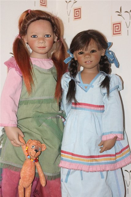 Моя девочка. Коллекционная кукла от Химштедт (фото 5)